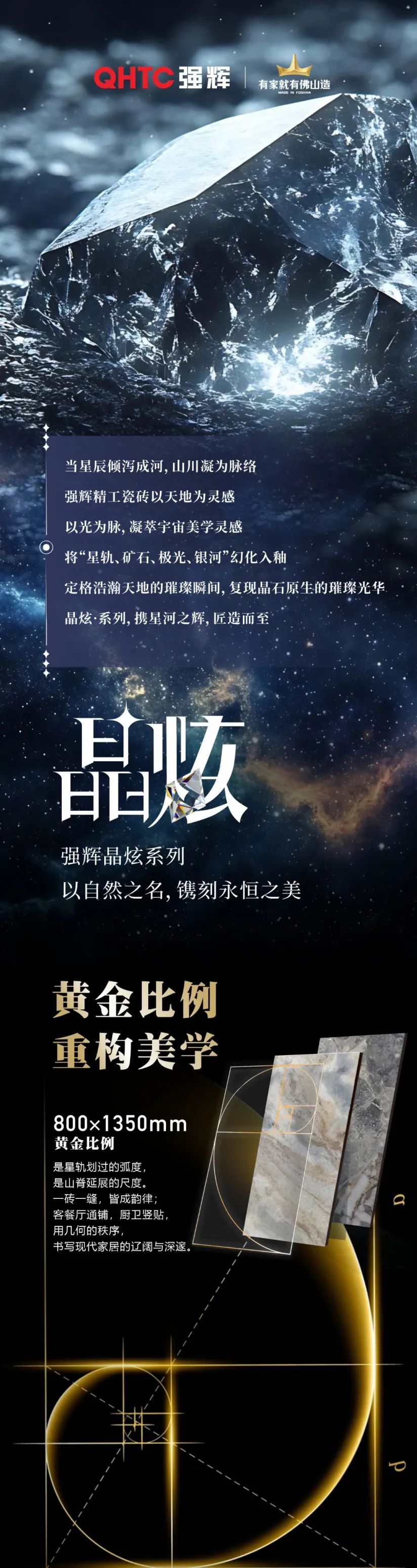 黃金比例，重構美學 | 強輝全新800×1350mm規格新品即將重磅上市！